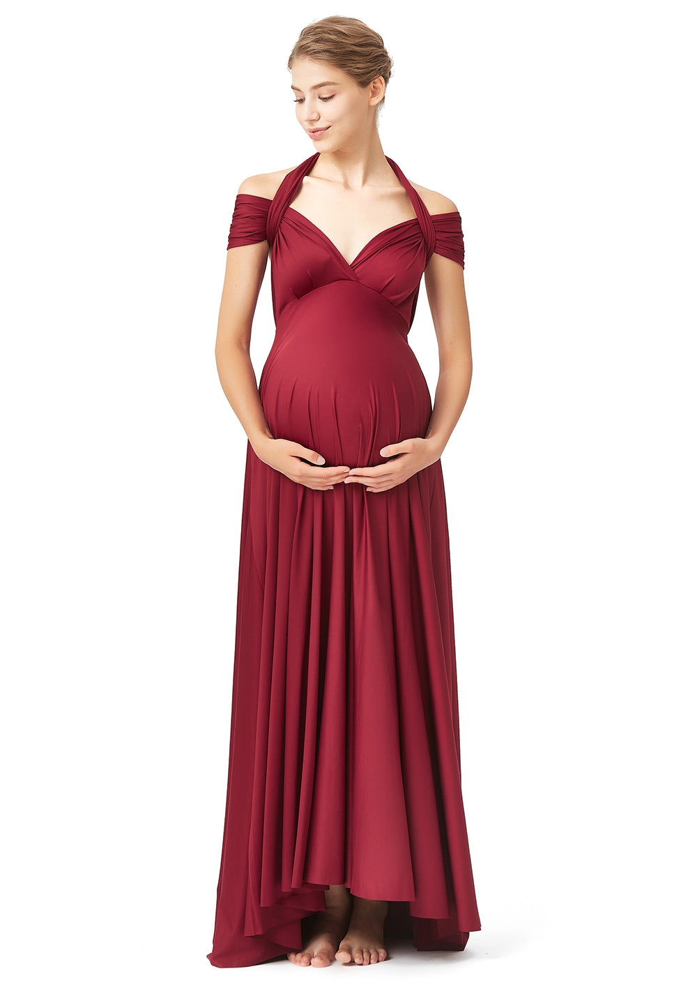 Multiway Convertible Maternity Infinity Dress