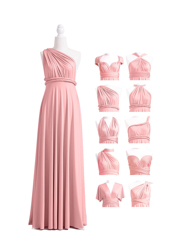 72styles Dusty Rose Multiway Infinity Dress