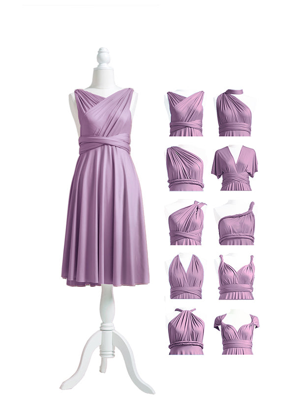 72styles Mauve Multiway Convertible Infinity Dress