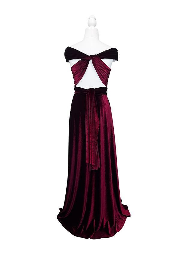 Velvet Multiway Convertible Infinity Dress - InfinityDress.com