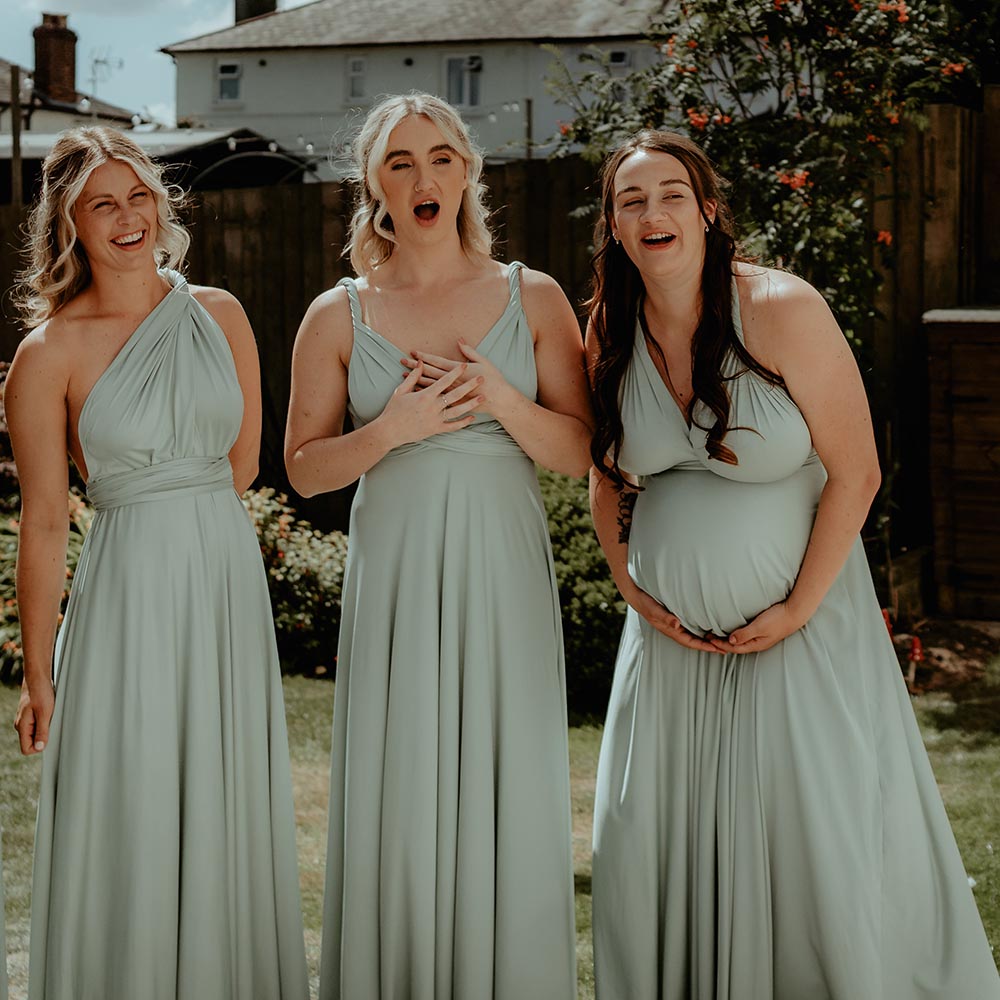72Styles Sage Infinity Dress