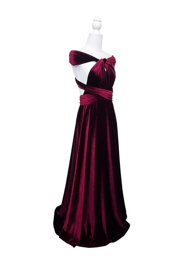 Velvet Multiway Convertible Infinity Dress - InfinityDress.com